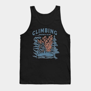 Climbing Adventure is Calling Tank Top